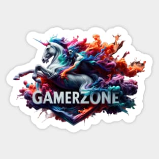 Gamer Zone Sticker